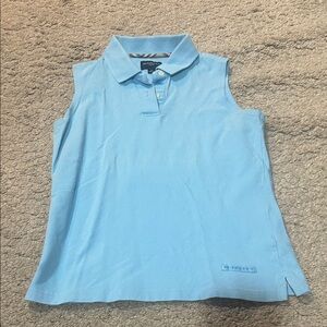 Burberry golf tank size small 96 percent cotton VGUC